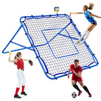 Winthai Volleyball Baseball Rebounder Net, Softball Rebounder Pitchback Net Quick Adjustments, Quick Adjustments Lacrosse Bounce Back Practice Equipment, Ideal for Outdoor Indoor and Backyard Training 4X4FT