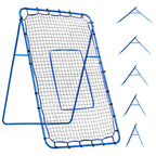 Winthai Volleyball Baseball Rebounder Net, Softball Rebounder Pitchback Net Quick Adjustments, Quick Adjustments Lacrosse Bounce Back Practice Equipment, Ideal for Outdoor Indoor and Backyard Training 6X4FT