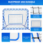 Winthai Soccer Rebounder Net, Quick-Switch Angle Soccer Training for Control, Passing Practice, Easy Setup Rebounder Gifts & Equipment for Kids,Teens & Adults 4.8x3.7FT