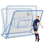 Winthai Soccer Rebounder Net, Quick-Switch Angle Soccer Training for Control, Passing Practice, Easy Setup Rebounder Gifts & Equipment for Kids,Teens & Adults 7X6FT