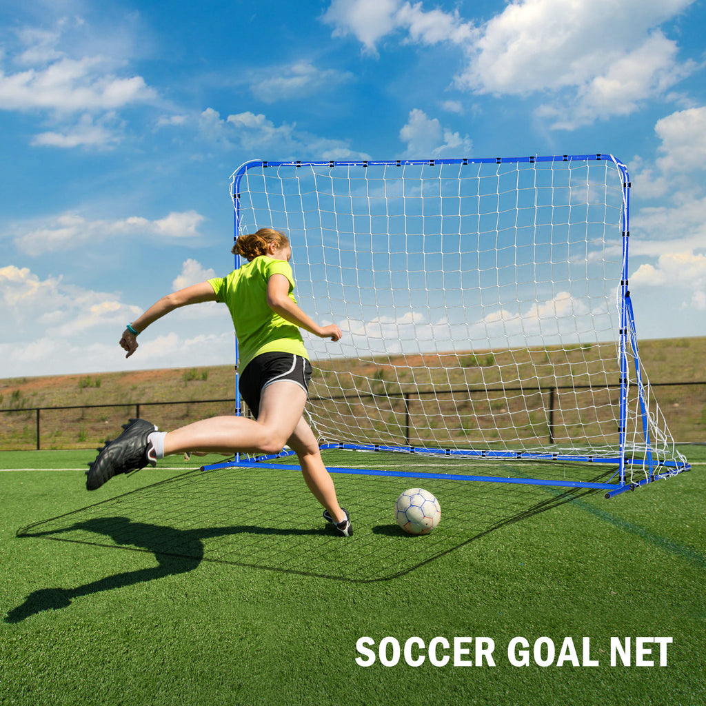 Winthai Dual-Mode Soccer Goal Net & Soccer Rebounder Net,Premium Durability for Intense Shooting Training,Quick-Switch Angle Soccer Training for Control,Passing Practice,Soccer Gifts for Kids Teen Adult 7X5FT