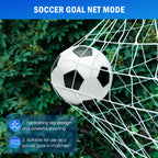 Winthai Dual-Mode Soccer Goal Net & Soccer Rebounder Net,Premium Durability for Intense Shooting Training,Quick-Switch Angle Soccer Training for Control,Passing Practice,Soccer Gifts for Kids Teen Adult 4X4FT