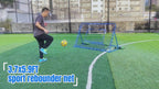 Winthai Soccer Rebounder Net, Quick-Switch Angle Soccer Training for Control, Passing Practice, Easy Setup Rebounder Gifts & Equipment for Kids,Teens & Adults 5.9X3.7FT