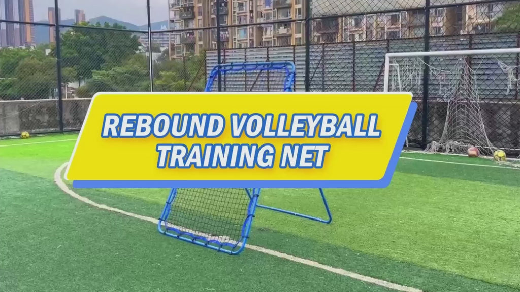 Winthai Volleyball Baseball Rebounder Net, Softball Rebounder Pitchback Net Quick Adjustments, Quick Adjustments Lacrosse Bounce Back Practice Equipment, Ideal for Outdoor Indoor and Backyard Training 6X4FT