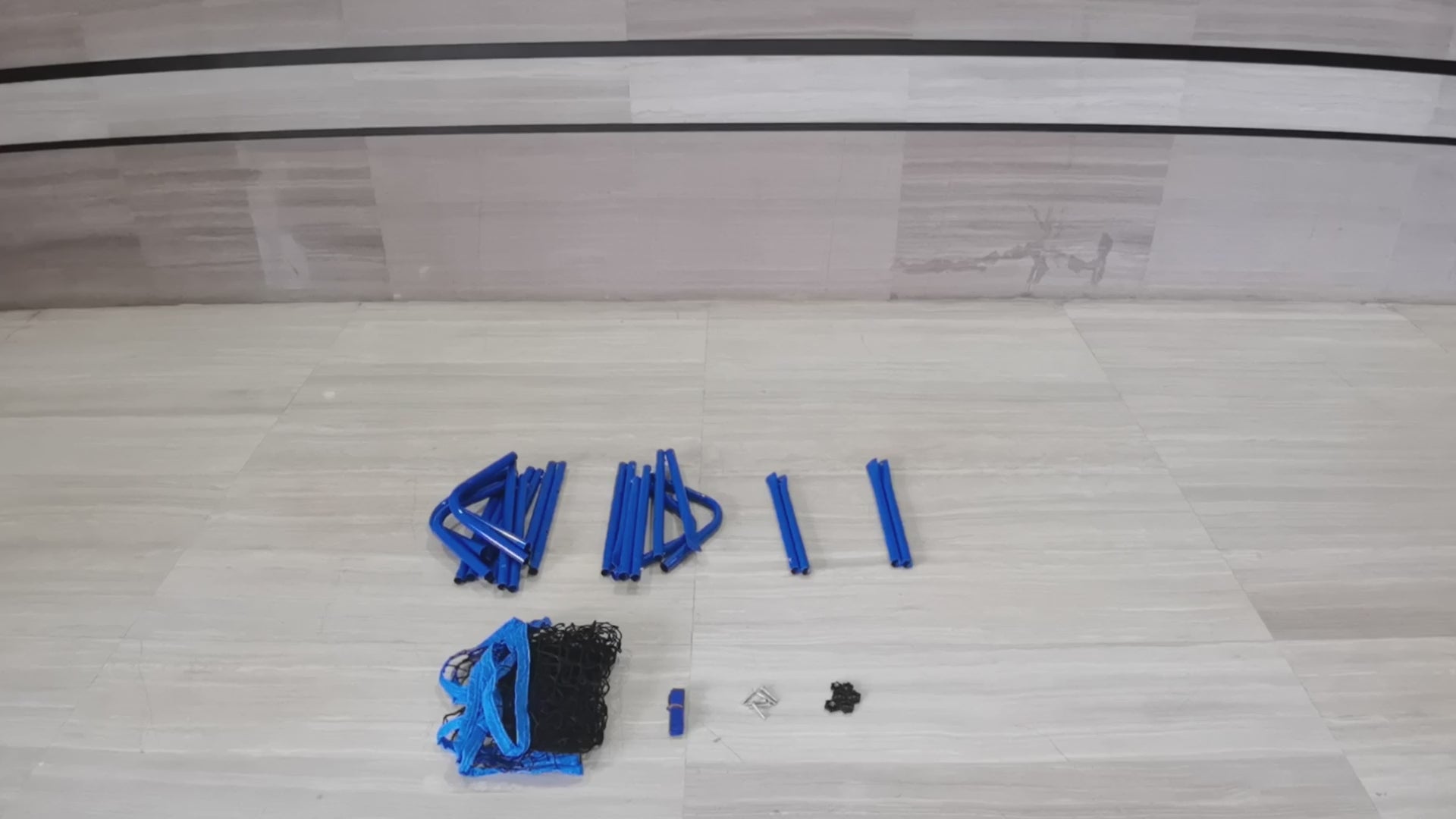 Winthai Volleyball Baseball Rebounder Net, Softball Rebounder Pitchback Net Quick Adjustments, Quick Adjustments Lacrosse Bounce Back Practice Equipment, Ideal for Outdoor Indoor and Backyard Training 4X4FT